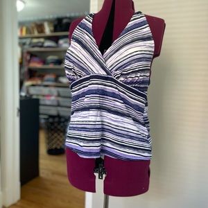 Halter swim top